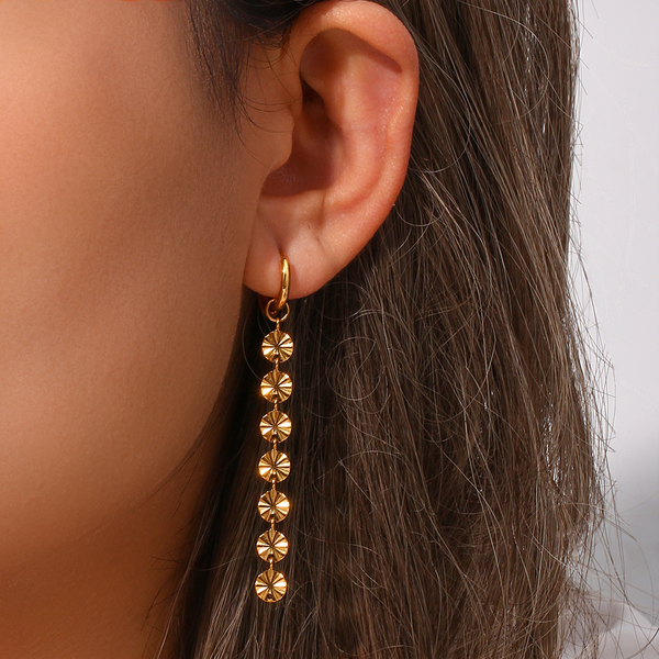 Gina earrings Gold