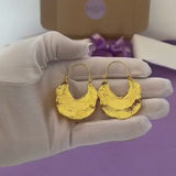 Elma earrings Gold