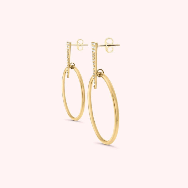 Celine earrings Gold