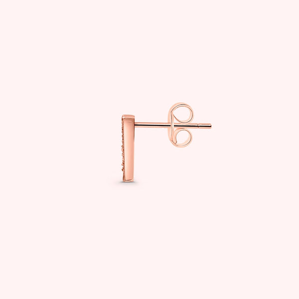 Double D Earrings Rose Gold - Limited
